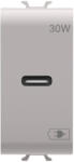 Gewiss Priza USB tip C 1M PD 30W Gewiss Chorus bej satinat MAT GW13415 (GW13415)