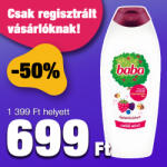 Baba tusfürdő bogyósgyümölcs illattal (750 ml)