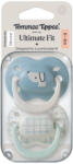 Tommee Tippee Ultimate Fit nyugtató cumi sterilizáló tokkal 0-6 hó 2 db (fiús)