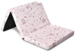 Lorelli Saltea pliabila de voiaj, Lorelli, spuma elastica, 60 x 120 x 5 cm, Pink Ballerina Bear Saltea bebelusi