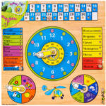EmonaMall Дървен пъзел часовник EmonaMall - Код W3948 (W3948-9164-9164)