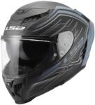 LS2 FF807 Dragon Subic zárt motoros bukósisak kék-petrol