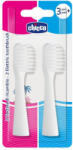 Chicco Elektromos Fogkefe Pótfej 2db - Kíméletes Tisztítás Gyerekeknek, Cserélhető Fejek