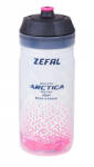 Zéfal Arctica 55 hőszigetelt (2, 5 óra) kulacs, 550 ml, csavaros, ezüst-rózsaszín