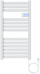  Elektromos design radiátor digitális termosztáttal NERO Italia AF-04DEW - 50 x 96 cm (fehér)