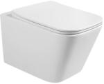 Welland Cono Rimless fali WC csésze + soft-close slim WC ülőke - miniwebshop