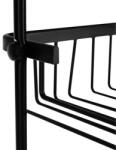 Ruhhy Raft Suspendat pentru Baie - Negru (00016723)
