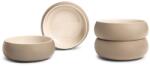 Bonami Selection Бежови глинени купички в комплект 4 бр. за супа/рамен 1 l Terra Vira - Bonami Selection (346G-002A-HJ21746-180-SET 4)