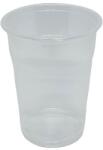  Pohár eldobható műanyag 4 dl víztiszta PP 50 darabos (11754)