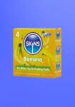 Skins - Ízesített óvszer (4db) - banán