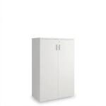 Rauman Dulap mediu SimpleOffice 80 x 40 x 120 cm, alb (CF-0812B_CF-1397) Dulap arhivare