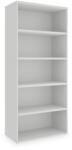 Rauman Dulap înalt SimpleOffice 80 x 40 x 180 cm, alb (CF-0818A_CF-1397) Dulap arhivare