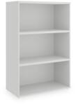Rauman Dulap mediu SimpleOffice 80 x 40 x 120 cm, alb (CF-0812A_CF-1397) Dulap arhivare