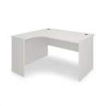 Rauman Masă de colț SimpleOffice 140 x 120 cm, stânga, alb (CF-1412L_CF-1397)