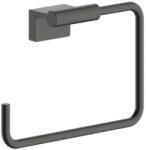 Hansgrohe AddStoris S törölköző tartó, szálcsiszolt fekete króm 41784340 (41784340)