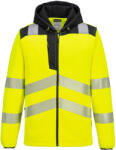 Portwest HI-VIS PW335 / Fényvisszaverő polárkabát kapucnival - HV sárga 5XL (PW335YBR5XL)