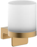 Hansgrohe AddStoris S folyékony szappanadagoló, szálcsiszolt bronz 41765140 (41765140)