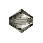 SWAROVSKI Gyöngy Swarovski 3mm-es fűzhető, kúpos, crystal silver night-5328