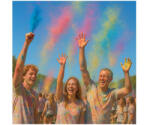 GoDan Pudra Holi PPI pentru petreceri, Non-toxic, 70 g GD1945-BU Articole pentru decor Culoare Albastru (GD1945-BU)