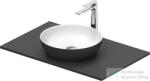 Duravit SIVIDA mosdó+82 cm-es pult kombináció Sivida bútorhoz, matt szatén fehér/matt sötétszürke 268001FI00 (268001FI00)