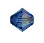 SWAROVSKI Gyöngy Swarovski 3mm-es fűzhető kúpos capri blue -5328 25db/csomag