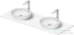 Duravit SIVIDA 2 db mosdó+141 cm-es pult kombináció Sivida bútorhoz, matt szatén fehér 2680043200 (2680043200)