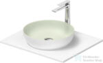 Duravit SIVIDA mosdó+62 cm-es pult kombináció Sivida bútorhoz, matt halványzöld/matt szatén fehér 268000FG00 (268000FG00)