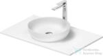 Duravit SIVIDA mosdó+82 cm-es pult kombináció Sivida bútorhoz, matt szatén fehér 2680013200 (2680013200)