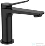 INVENA ALONIA mosdó csaptelep click-clack leeresztővel, PVD fényes fekete BU-70-004-V (BU-70-004-V)