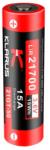 Klarus 5000mAh 21700 Power Lítium-ion Akkumulátor 21GT-50 (21GT-50)