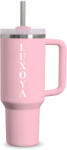 Luxoya Fém Hőtartó Kulacs - Rózsaszín
