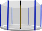 AGA Védőháló 180 cm 6 rúdhoz Fekete háló / Kék (K11143)