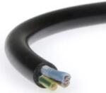  MT 3x2, 5mm2 réz vezeték sodrott fekete H05VV-F (H05VV-F-3x2-5-fekete)