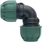 Irritec KPE könyök idom 20x20