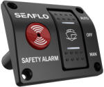 SEAFLO Kapcsoló automata fenékszivattyúkhoz riasztóval /PILL-KI-BE/ 24V SEAFLO