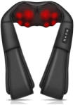 BESTSELLS Aparat HOZRO, de Masaj, Shiatsu 3D Bidirecțional - Relaxare Completă pentru Gât, Spate, Umeri, Picioare și Talie Aparat de masaj