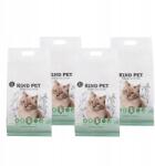 Carinio Tofu macskaalom Carinio KindPet csomósodó 4 db-os szett 2, 5kg 24l (Kind Pet Tofu Żwirek 4 opakowania 2,5kg 24 l)
