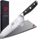 Orient Santoku séf kés Orient Carbon, X50 Ultra+ acél, fekete (5060535840279)