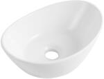 Cerano - Kerámia mosdó - pultra szerelhető - Avelia - fényes fehér - 36x24, 5 cm (CER-680340)