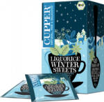 Cupper bio liquorice winter sweets téli édes ébredés tea xmas limited edition 40 g - menteskereso