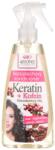 Bione Cosmetics keratin+koffein+makadámiamagolaj öblítés nélküli kondícionáló spray 260 ml - menteskereso