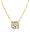 SAVICKI Colier din aur 585 cu diamante albe 0.07 ct 45 cm