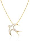 SAVICKI Colier din aur 585 cu diamante albe 0.15 ct 44 cm