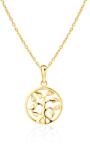 SAVICKI Colier copac din aur 585 cu diamante albe 0.01 ct 42 cm - savicki - 3 370,00 RON