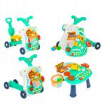 Huanger Toló, Kisautó, Lábbal Hajtós Roller, Oktató Asztal 4IN1 Gyerekeknek (HE0816)