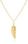 SAVICKI Colier din aur 585 cu diamante albe 0.13 ct 43 cm