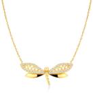 SAVICKI Colier din aur 585 cu diamante albe 0.22 ct 47 cm