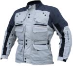 Gareth Motoros Kabát Motorkerékpárhoz Gareth Textil Dakar Szürke S