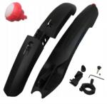 Gearox Kerékpár Sárvédő Szett Első-hátsó Legyező 26 27 28 29 Fekete (WACHLARZ)