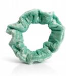  Scrunchies hajgumi frottír velúr bársony menta zöld 1 db